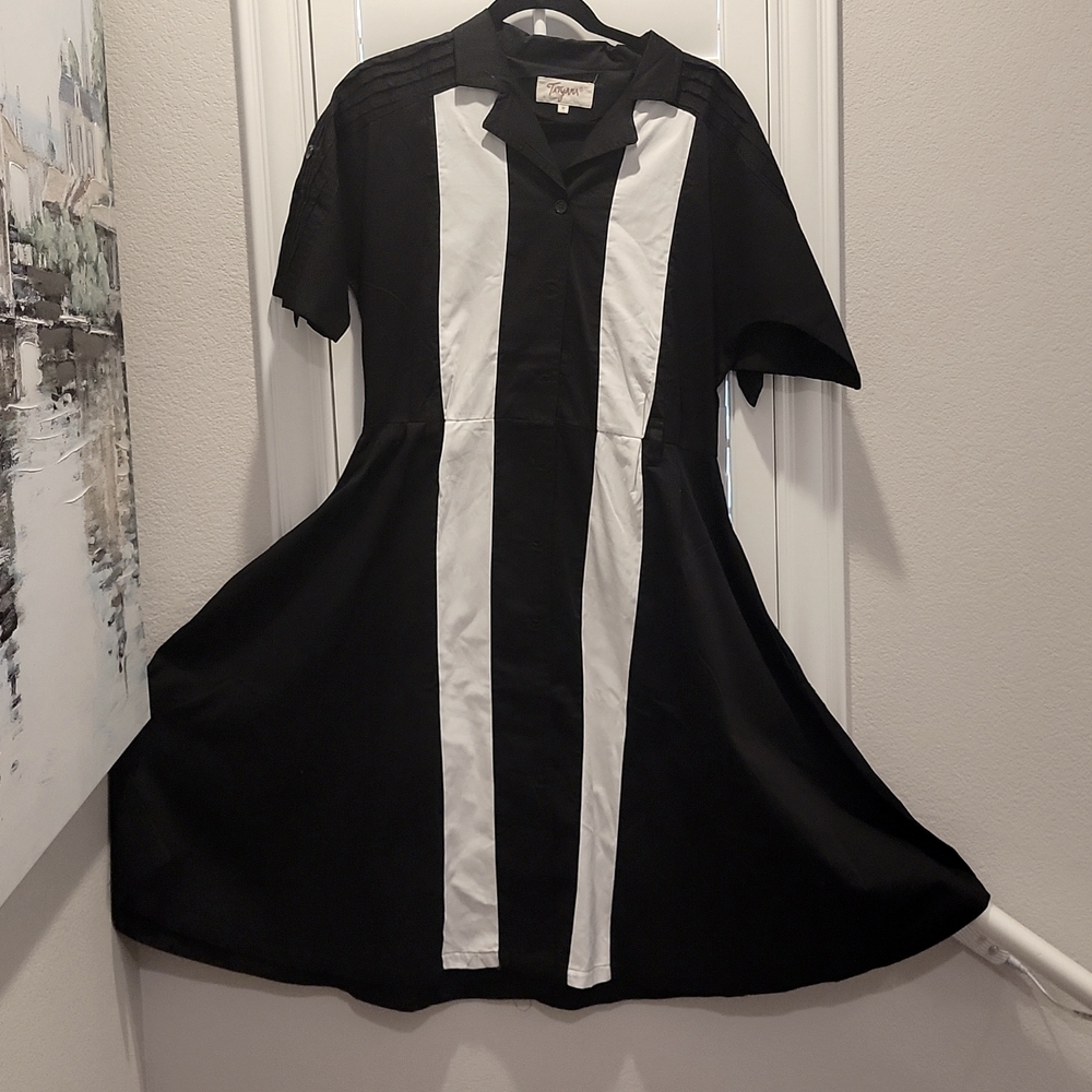 Tatyana Dress Bettie Page Pinup, Size M
